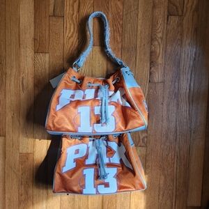 Lof Of Two New Orange NBA Phoenix Sun's 13 Steve Nash Kgadi Shoulder Bags